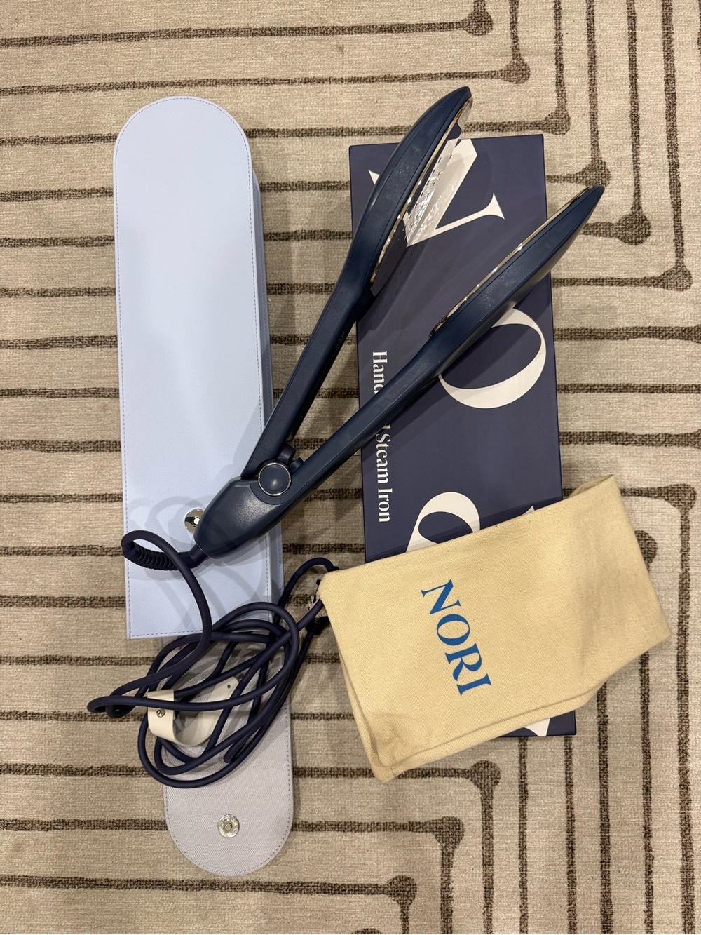 The Nori Press Iron/Steamer With Travel Case